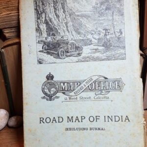 ROAD MAP OF INDIA (Excluding Burma). Scale 50 miles to an inch. 2nd Edition 1930.