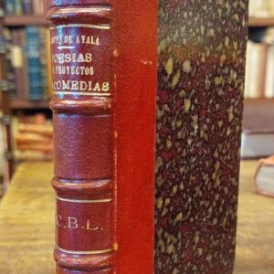 POESIAS. PROYECTOS DE COMEDIAS. Tomo VII de obras completas.