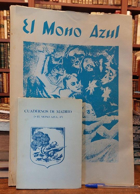 El mono azul, Ficha, Biblioteca