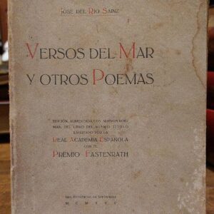 VERSOS DEL MAR Y OTROS POEMAS.