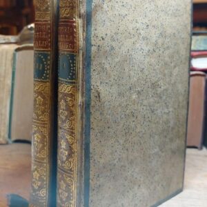 STORIA DELLA CALIFORNIA, Opera postuma del Nob. Sig. Abate D. Francesco Saverio Clavigero. Tomo Primo [-Secondo]. 2 Tomos.