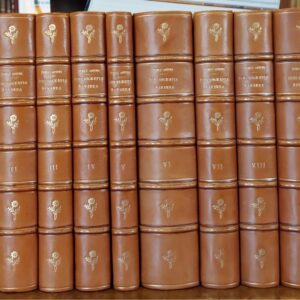 ENSAYO DE BIBLIOGRAFÍA DE NAVARRA DESDE LA CREACIÓN DE LA IMPRENTA EN PAMPLONA HASTA EL AÑO 1910. 9 Vols.