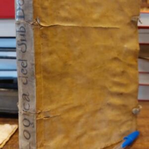 COMENTARIA IN UNIVERSAM MAGNAM LOGICAM AD MENTEM ARISTOTELIS et subtilis Doctoris Mariani que Magistri Ioannis Duns Scoti inter Astra Doctorum, sicut sol inter Astra caelorius micantis a Patre Fratre Ludovico de Amilivia Praedicatore expectante  disposita scripta que a Domino Felise Sanchez Samaniego in hoc Conventum  S. P. H Francisci victoriense.