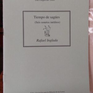 TIEMPO DE SAGÚES. Seis sonetos inéditos.