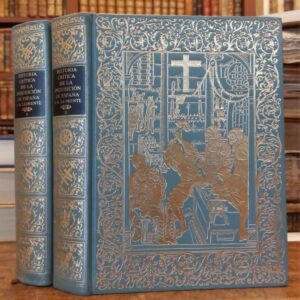 HISTORIA CRITICA DE LA INQUISICION EN ESPAÑA. Edición facsimilar de la Historia de la Inquisicion en España de Juan Antonio Llorente. Ed. Barcelona, Imprenta Juan Pons 1876.